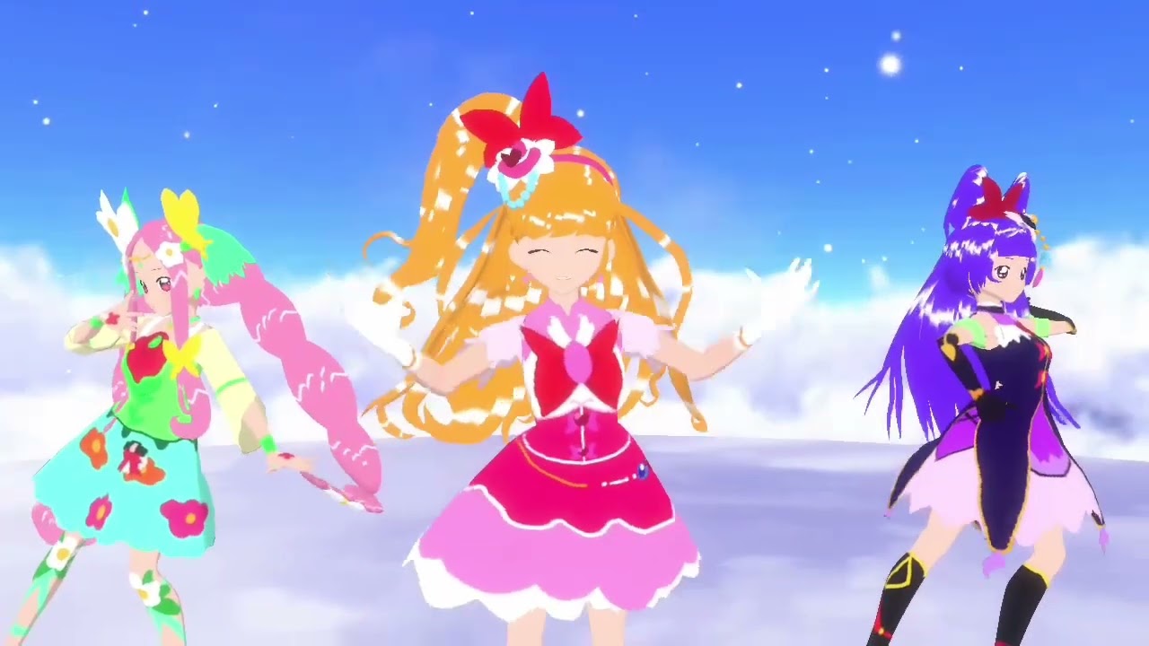 (MMD) Mahou Tsukai Precure - Trio Dreams