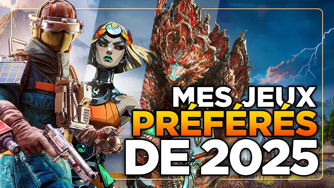 Ces jeux qui m’ont vraiment marqué en 2025