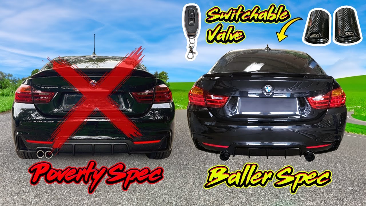 *ЛУЧШАЯ* модернизация выхлопной системы для вашего BMW 4 серии F30 / F32!