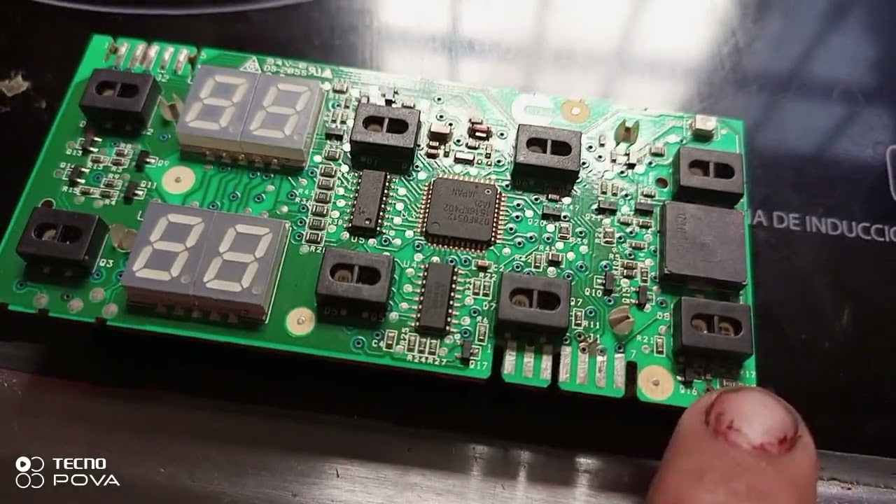 solucion cocina de induccion mabe error FL, FC, FA