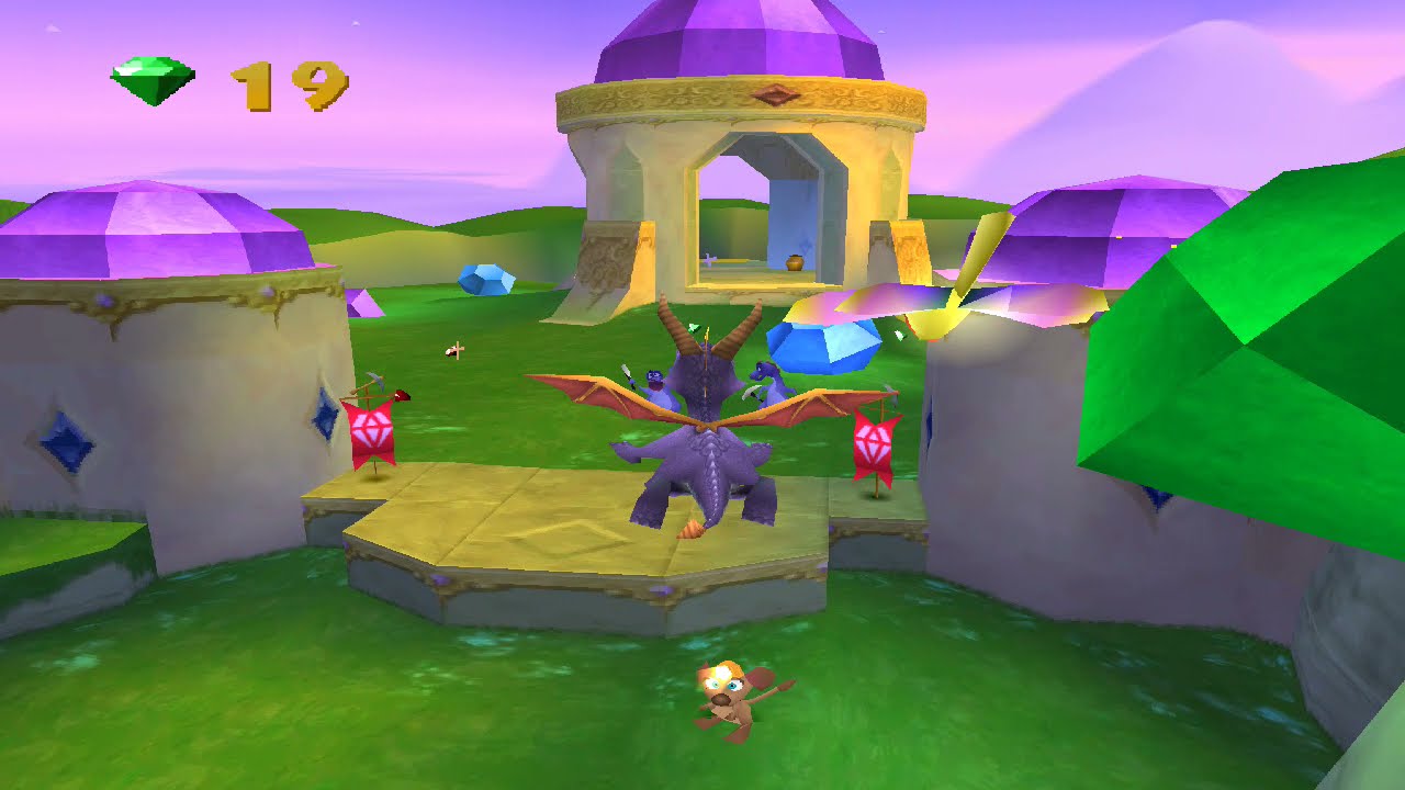 [PS1] Spyro 2 : Gateway To Glimmer 🐲 l Partie 1 : Lueur 100% [FR]#1