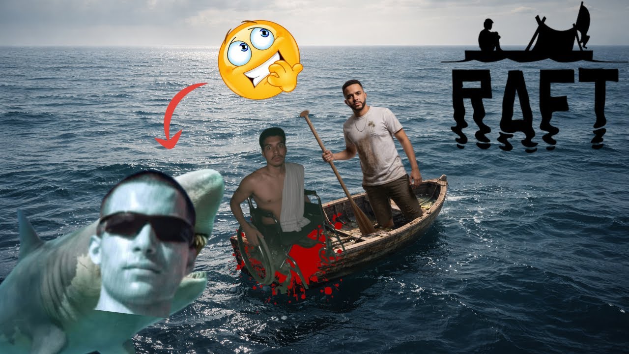 Sbrevivendo no mei do mar em RAFT com amigos
