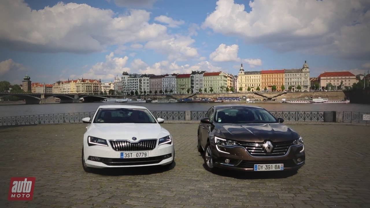 2016 Renault Talisman vs Skoda Superb [COMPARATIF Part 3/3] : Paris-Prague, le jeu des 1000 bornes
