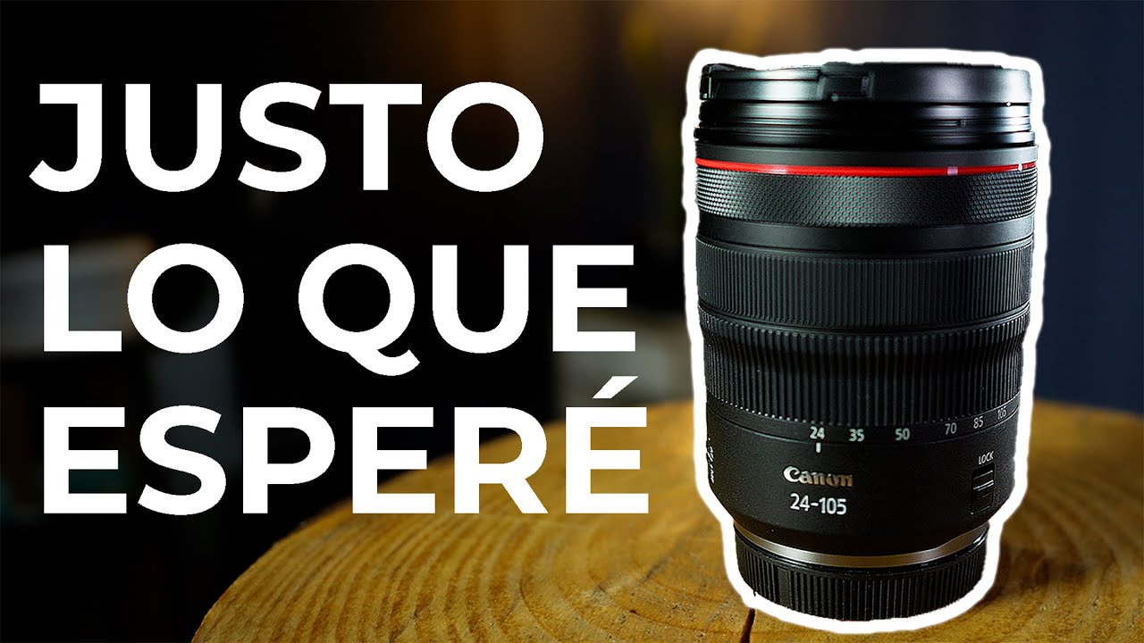 CANON RF 24-105 f4 - Unboxing, Review y Primeras Impresiones.