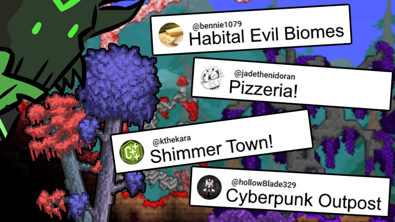 Commenters Call the Shots! | Commenter Day | Terraria 1.4.4