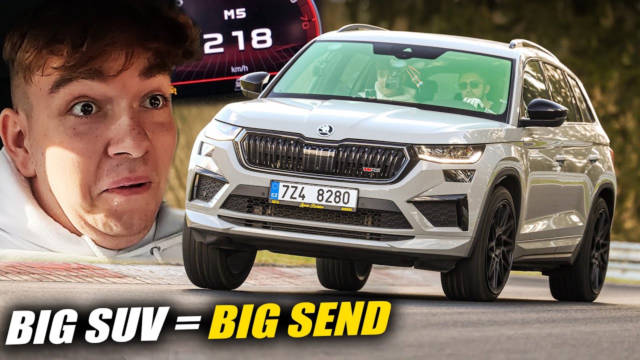 Sabine Schmitz Last Nürburgring Record Was in This: Skoda Kodiaq RS