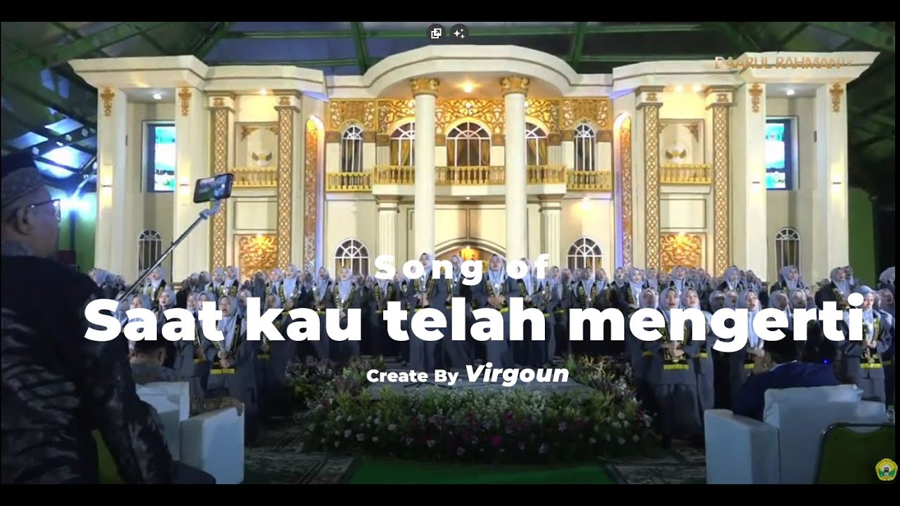 Saat kau telah mengerti - Virgoun ( Live Cover by Choir of Haflatul Wada' )