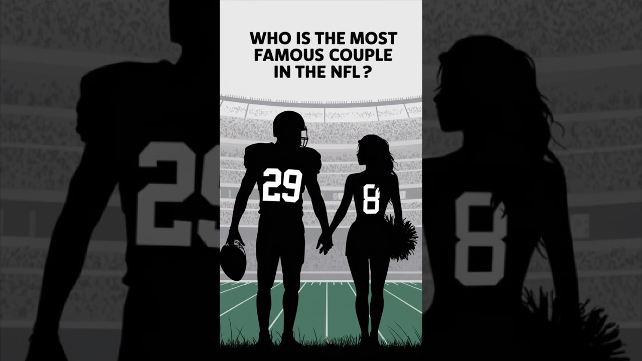 Who is the most famous couple in the NFL? #nfl #nflcouple