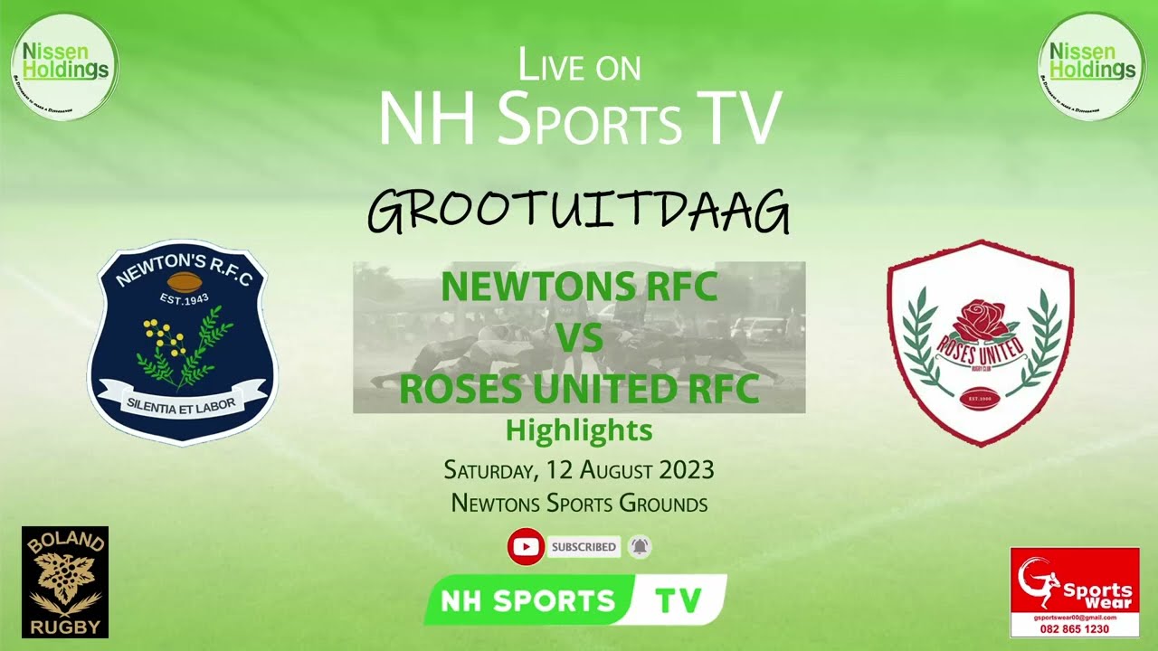 Highlights | Newtons vs Roses United | Boland Grootuitdaag | 2023