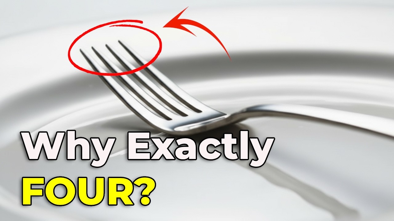 Why Do Forks Have Exactly Four Tines?