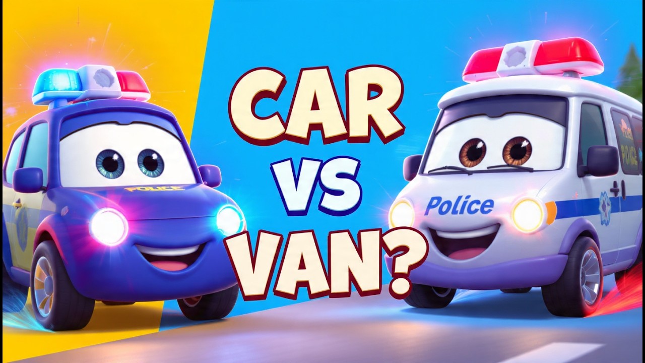 The Police Car Nursery Rhymes That Make Kids GO CRAZY!