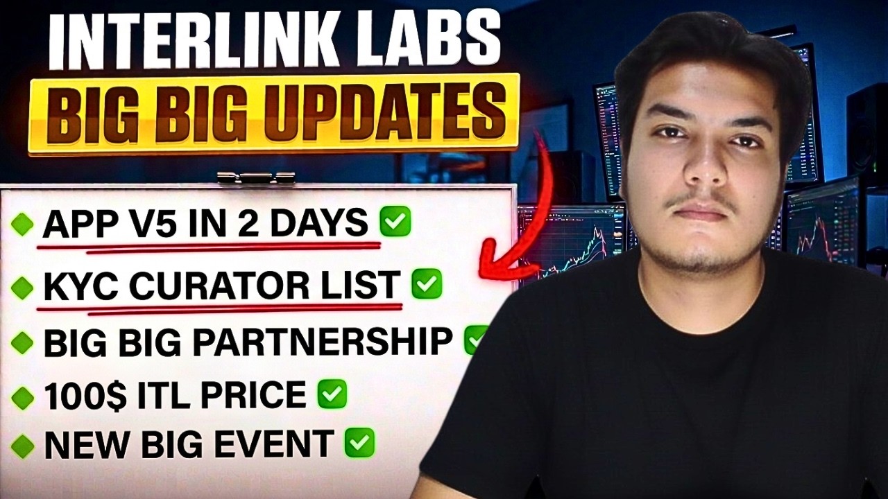 Interlink Labs Big Updates | Interlink Network Curator List | App Version 5 in2 days | Cryptomentory