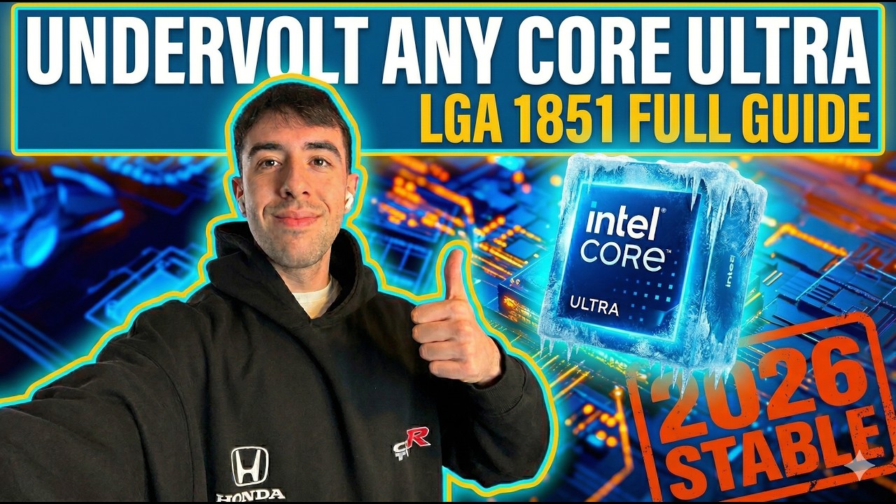 Undervolt ANY Core Ultra CPU for More FPS! (LGA 1851 Full Guide)