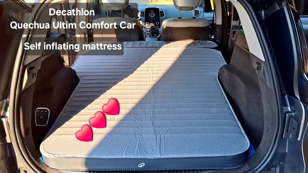Decathlon Quechua Ultim Comfort Car mattress / The best self inflating car mattress for two person