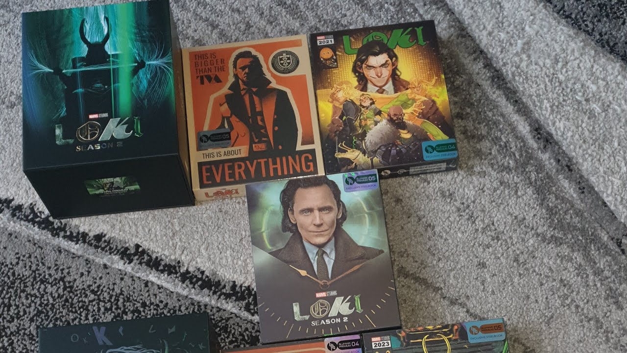 Steelbook loki one.click saison  1/2 blufans  .