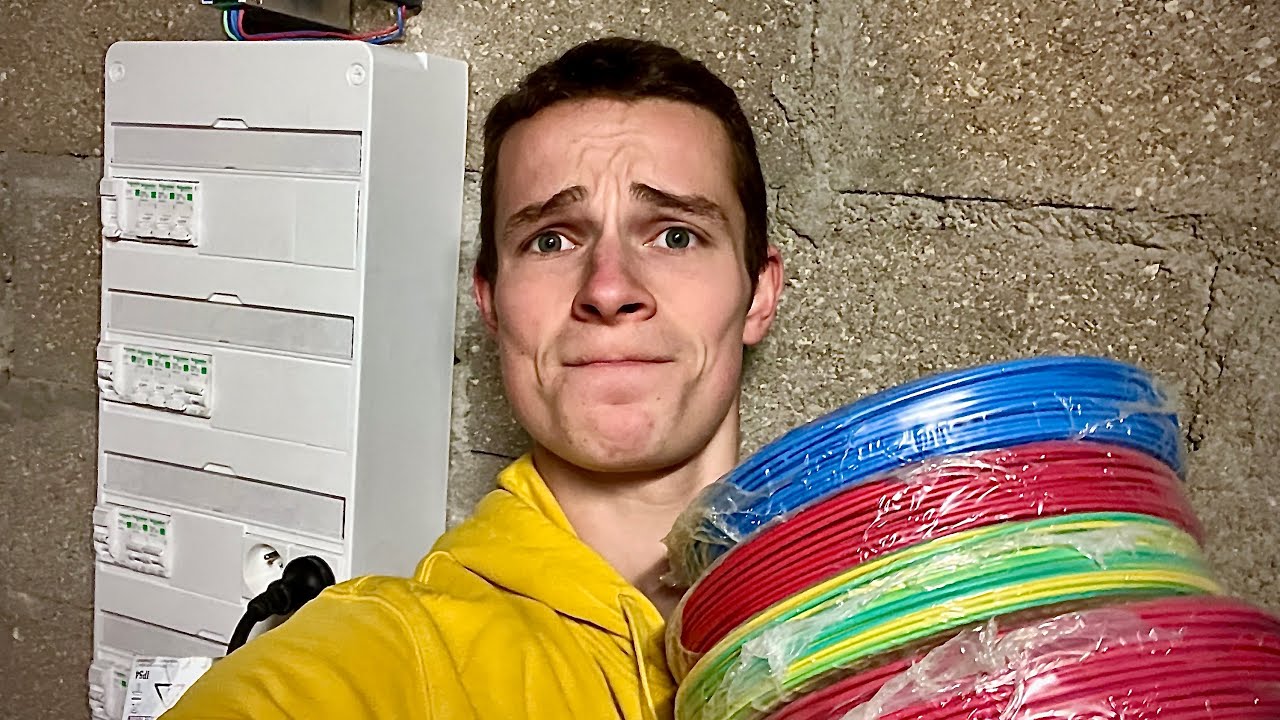 Je refais toute l’électricité sans connaissance 😳