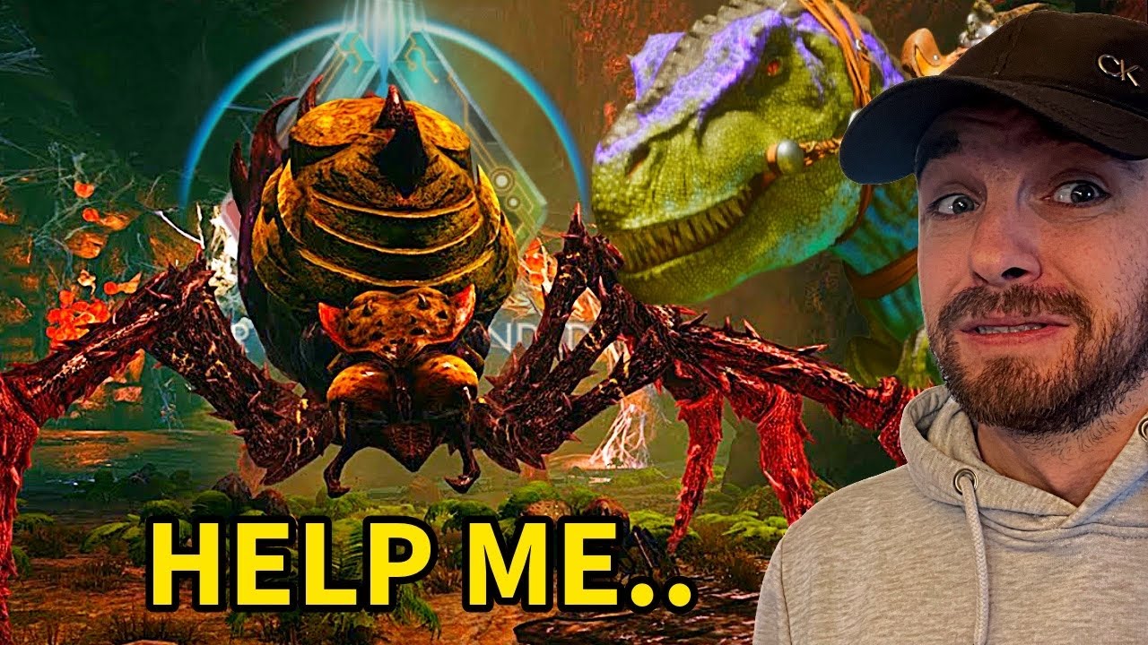 Ark Noob Takes On The Broodmother (Facing My Worst Fear) - First Playthrough