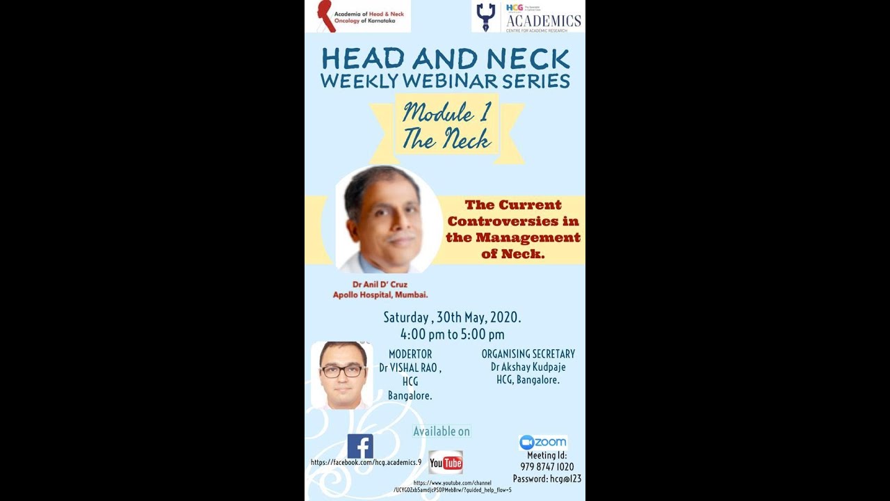 The current controversies in the management of neck
