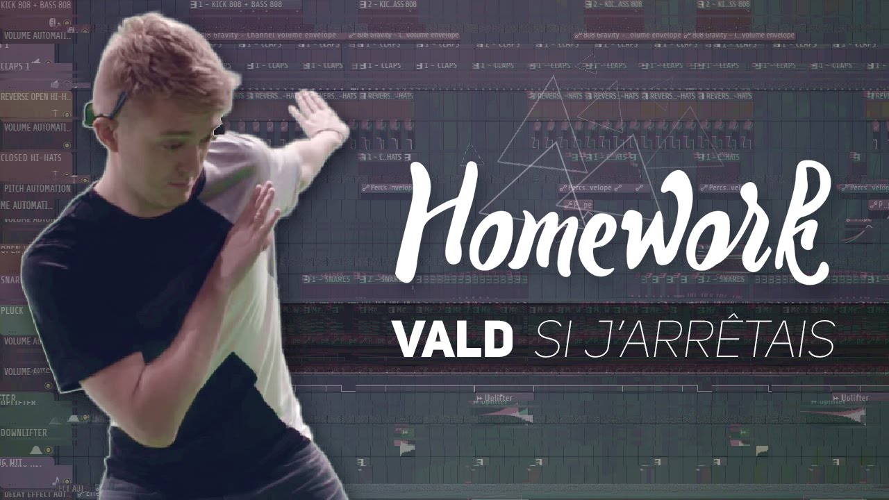 [FL STUDIO] HOMEWORK - EXERCICE #1 : Vald - Si j'arrêtais