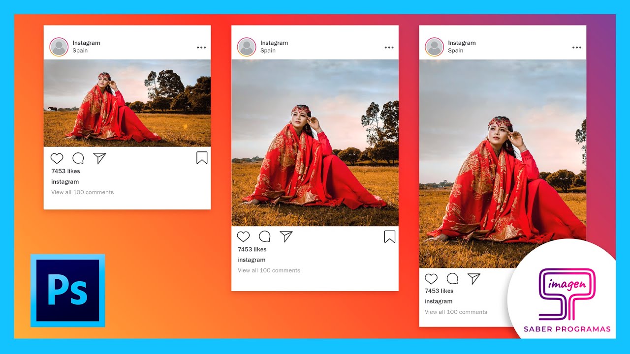 ✔ C&oacute;mo EXPORTAR fotos para INSTAGRAM en Photoshop