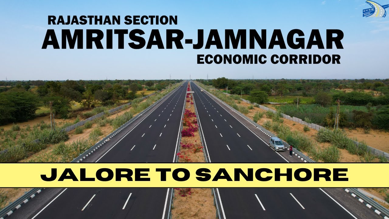 Amritsar-Jamnagar : Remaining 95 KM Section Update | Jalore to Sanchore #detoxtraveller