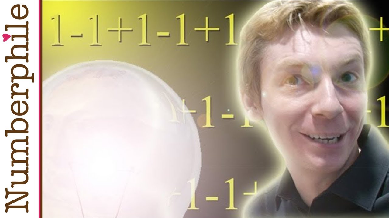 Один минус один плюс один минус один - Numberphile