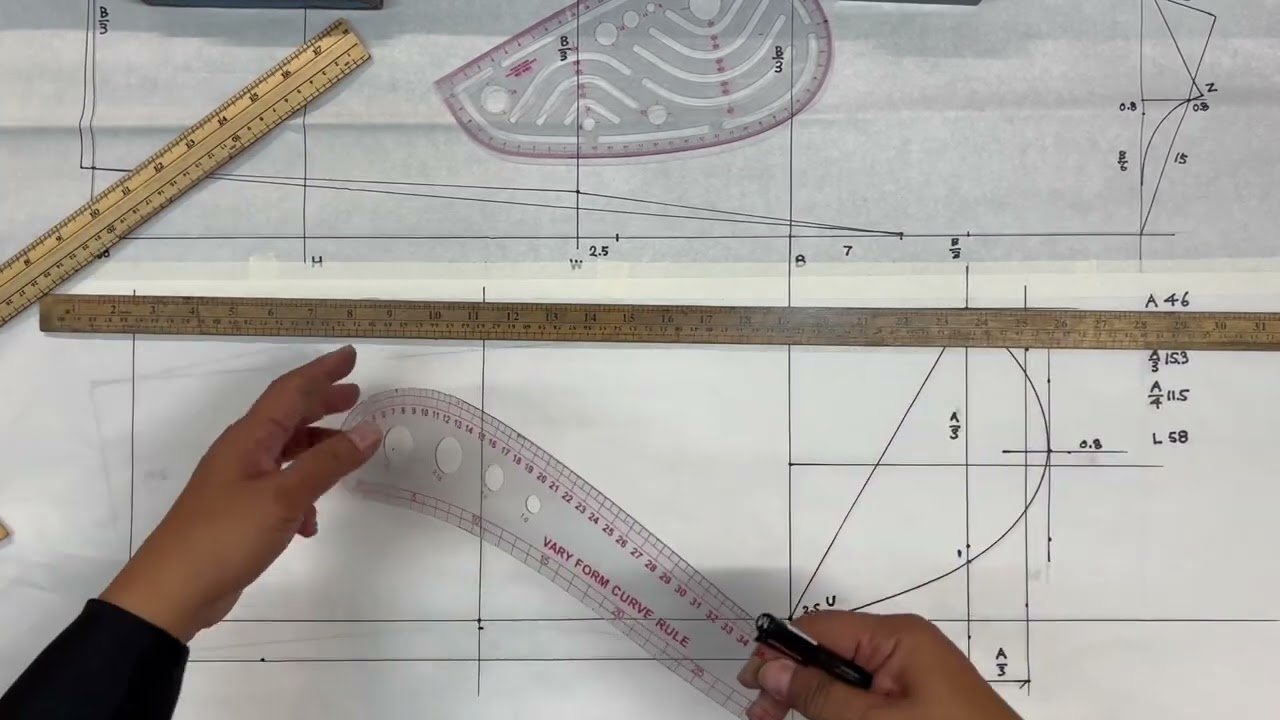 Bespoke tailoring 4 pattern drafting part four