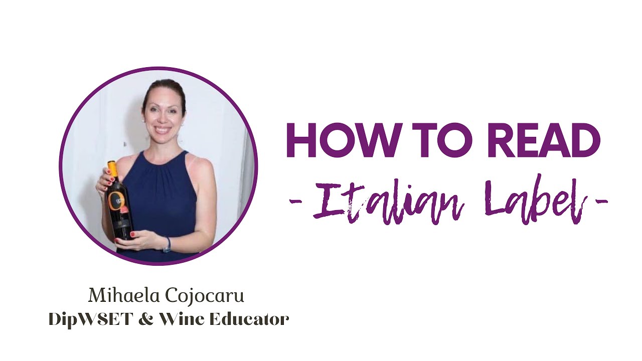 How to read Italian wine labels 🏷