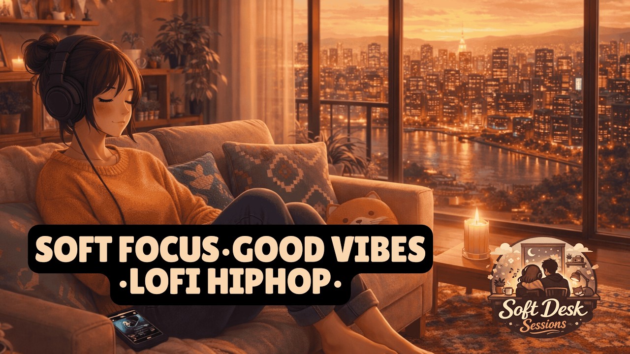 good vibes lofi hiphop ☀️ happy days, soft focus & productivity