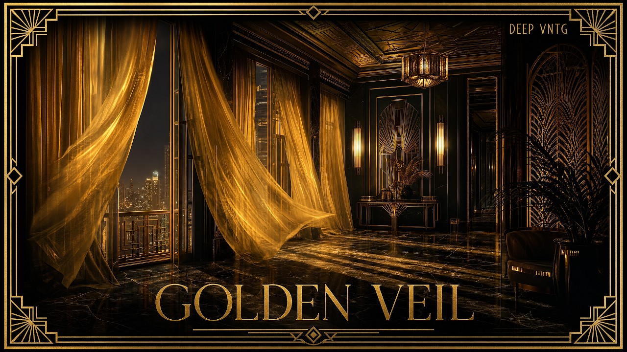 Golden Veil | Luxury Late Night Deep House Mix | Deep VNTG