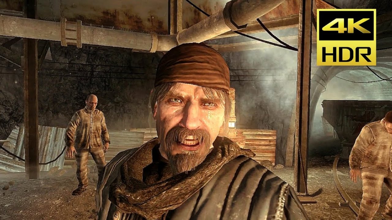 Call of Duty Black Ops Mission Vorkuta Ultra Graphics 4K 60FPS HDR Gameplay