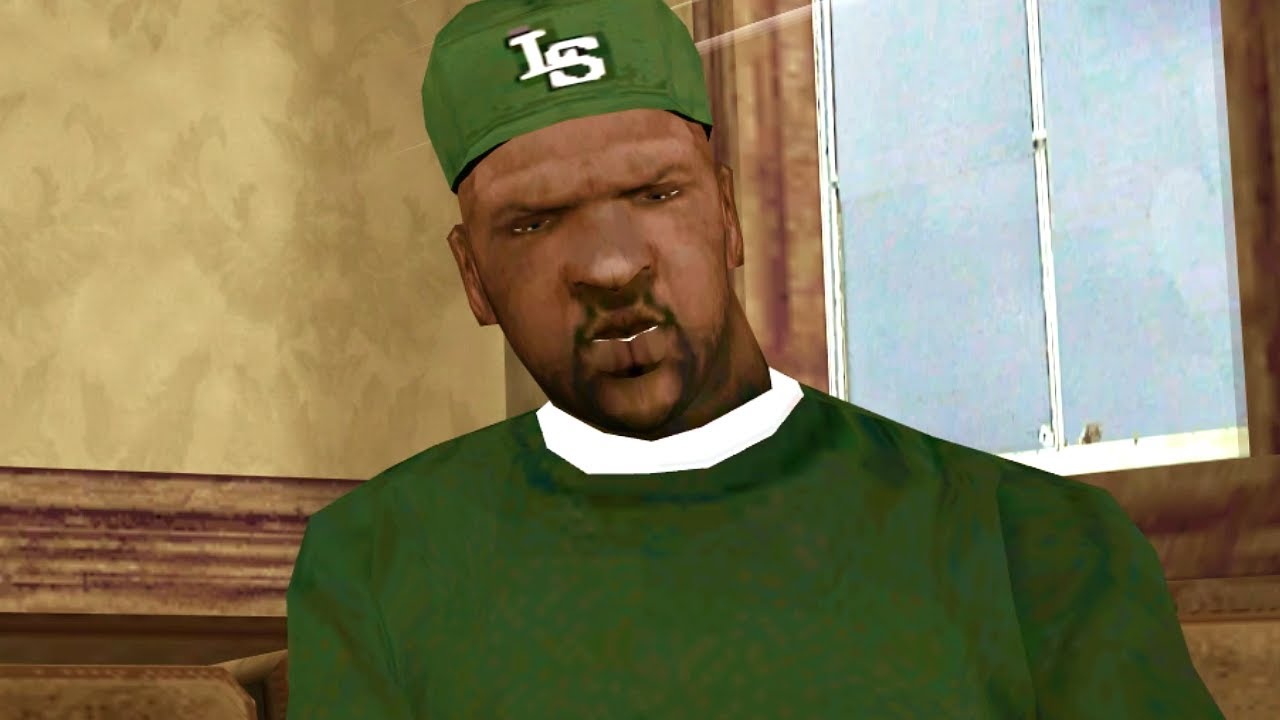 GTA San Andreas — все сцены с Шоном «Свитом» Джонсоном