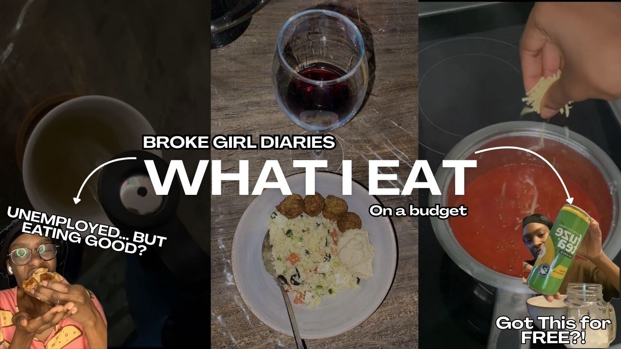 Broke Girl Diaries | From Free Groceries & Leftovers to Budget Meals | WIEIAD
