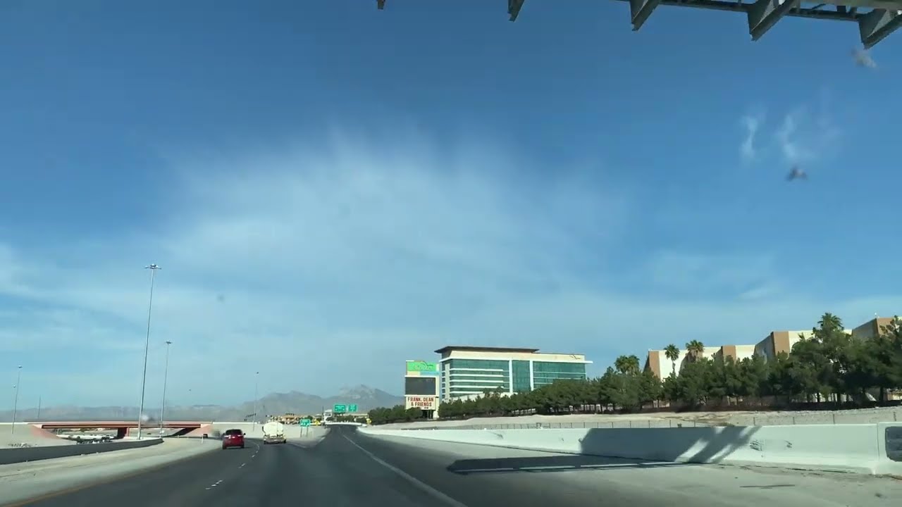Driving from North Las Vegas to 215 Westbound