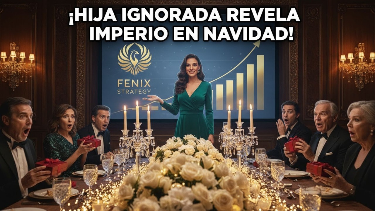 ¡Hija ignorada en cena Navidad! Revelo imperio secreto y familia queda en shock