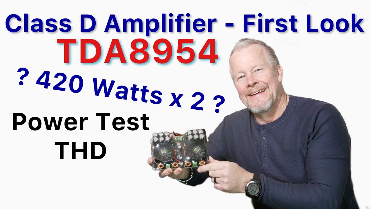 TDA8954 Class D 420 Watts x 2