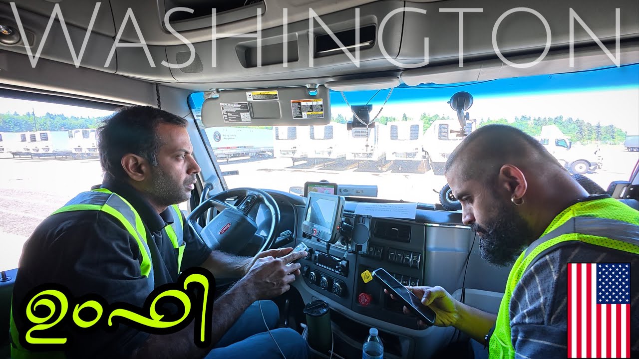 Scenic drive in Washington / Truckers Lifestyle / Daily Vlog