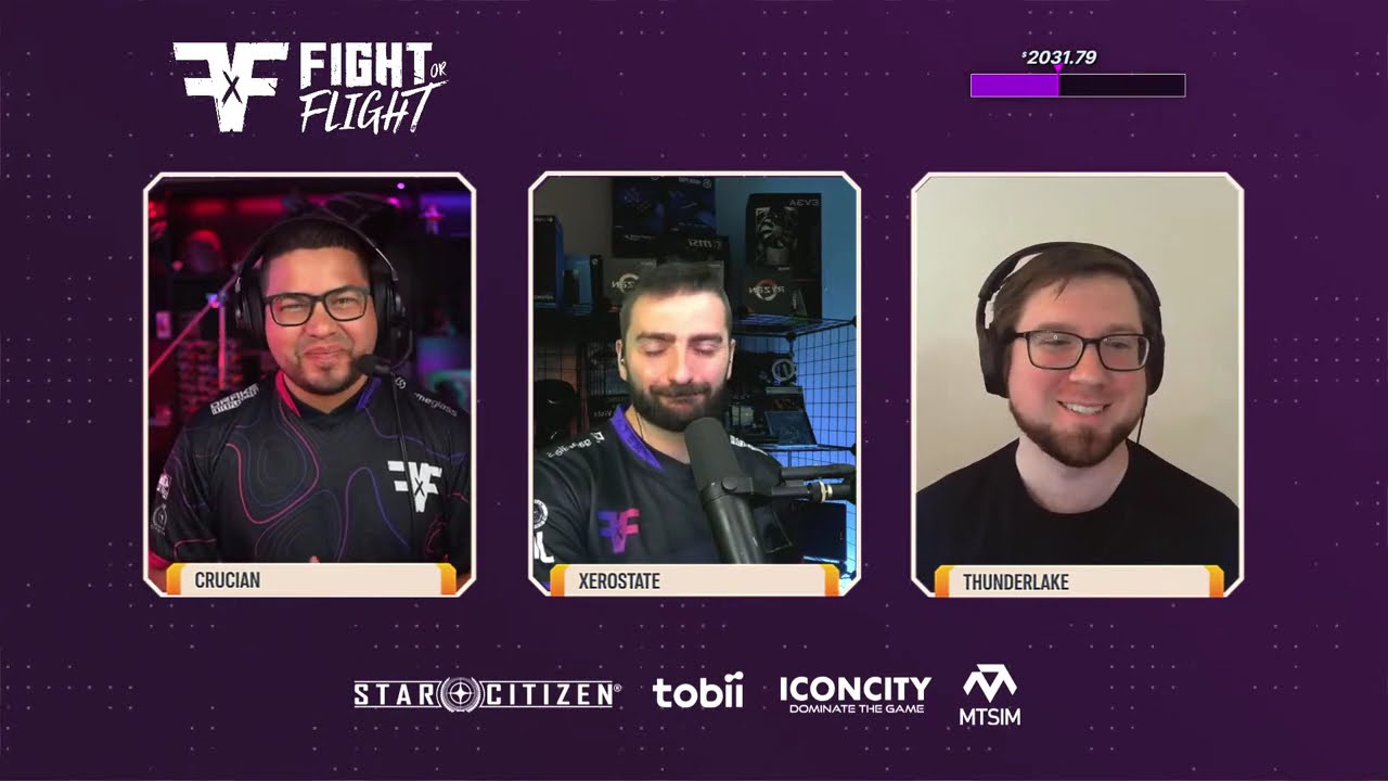 Fight or Flight 2955 Finals Day 1 | A #starcitizen 3v3 Dogfighting Tournament