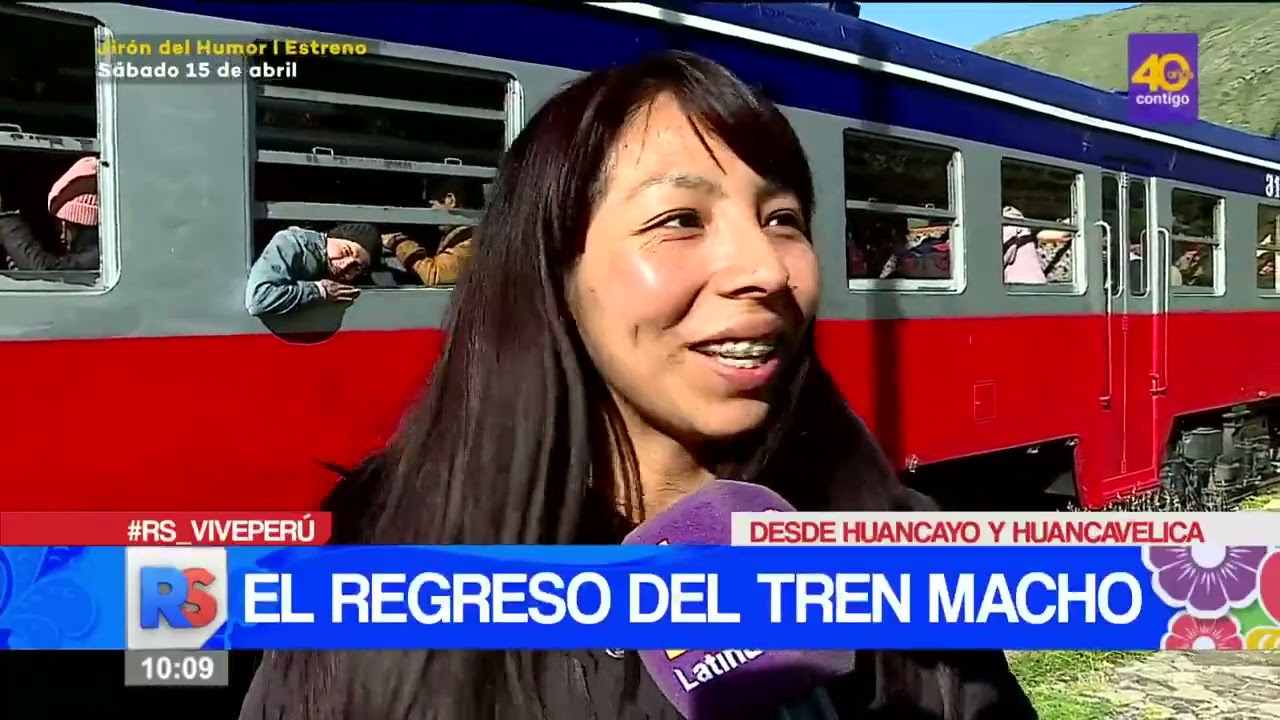 El regreso del "Tren macho": Todo lo que tienes que saber para viajar desde Huancayo a Huancavelica