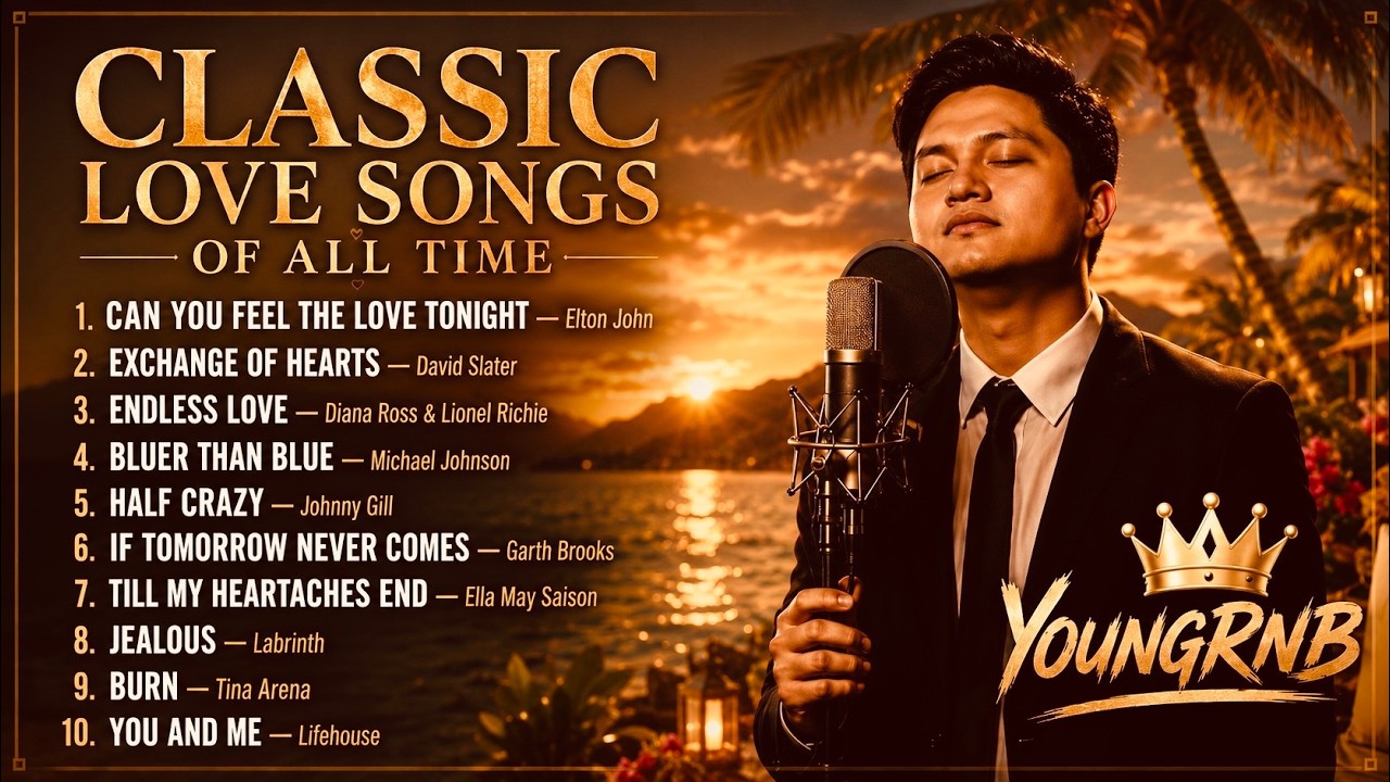 Classic Love Songs Of All Time - Timeless Romantic Hits | Soulful R&B Version | YoungRNB