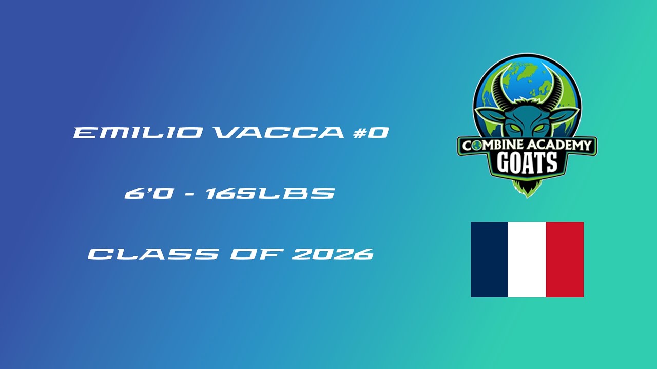 Combine Academy - Emilio Vacca Mid Season Highlights