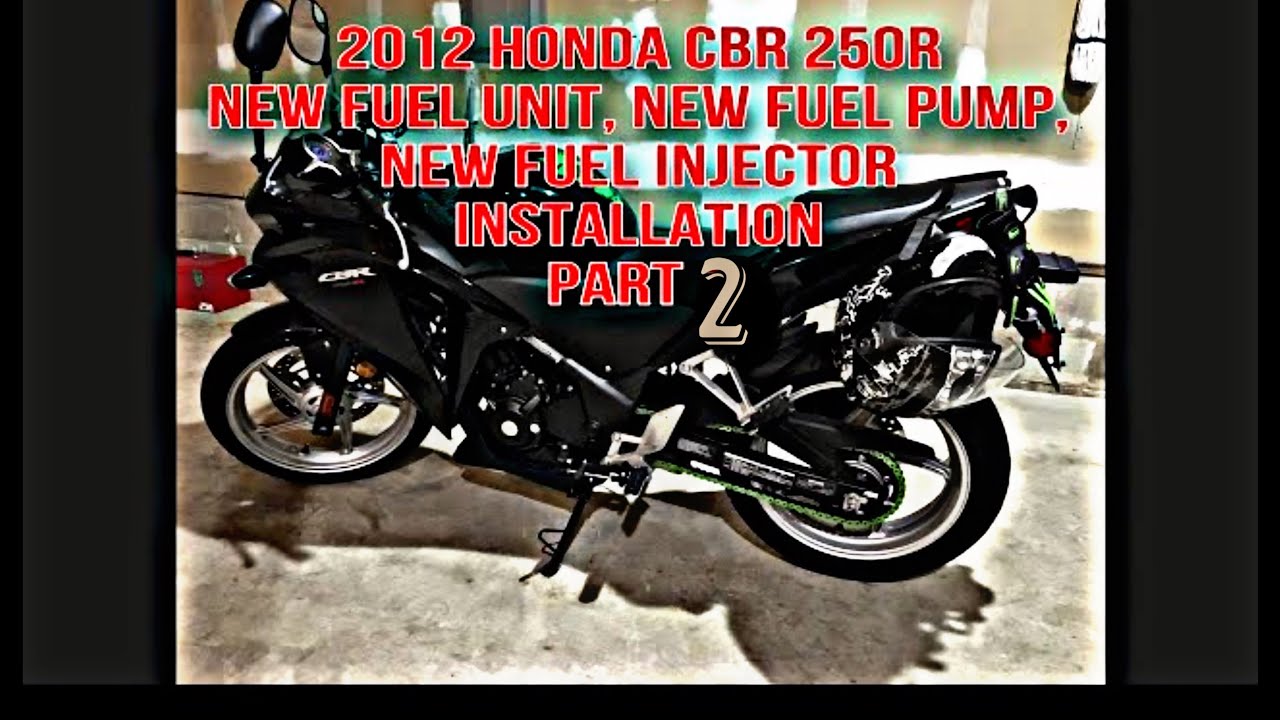 CBR 250r fuel injector installation Part 2| @mthemekanic