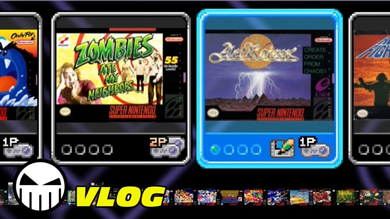 VLOG: SNES Classic, проблемы с добавлением новых игр и что сейчас у меня есть