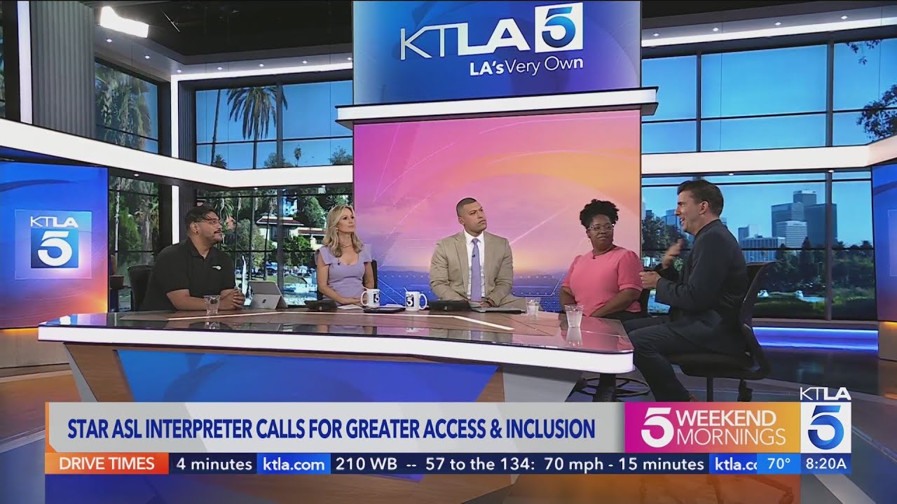 Viral ASL interpreter calls for more deaf access and inclusion