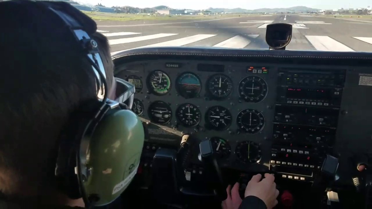 Darius Visbeck first flight in Cessna 172