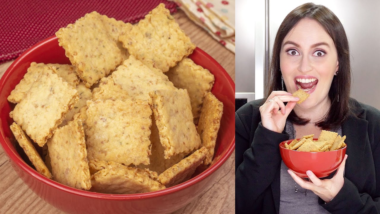 SALGADINHO DE BACON - BISCOITINHO COM 5 INGREDIENTES | Cook'n Enjoy 782