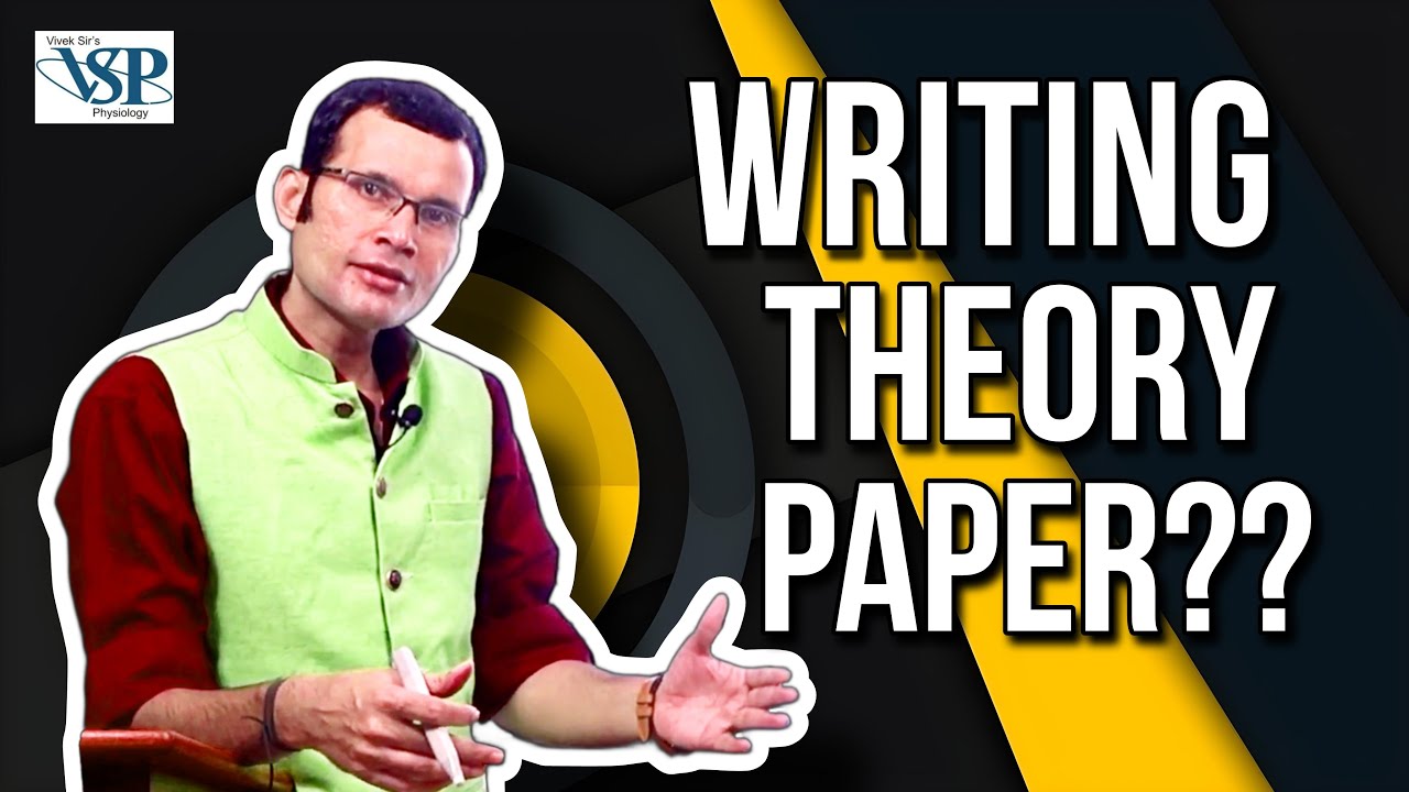 How to write a theory paper? | MBBS | NEET PG | Dr Vivek Nalgirkar |