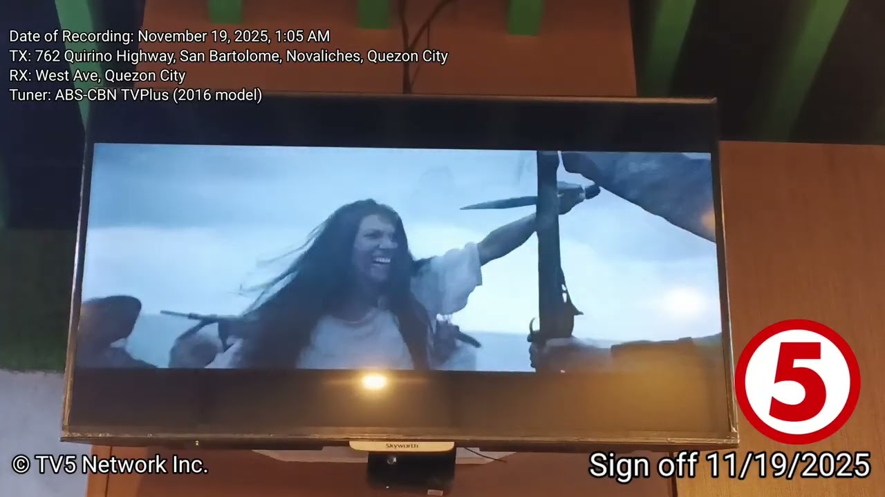 TV5 DWET TV Sign off 11/19/2025