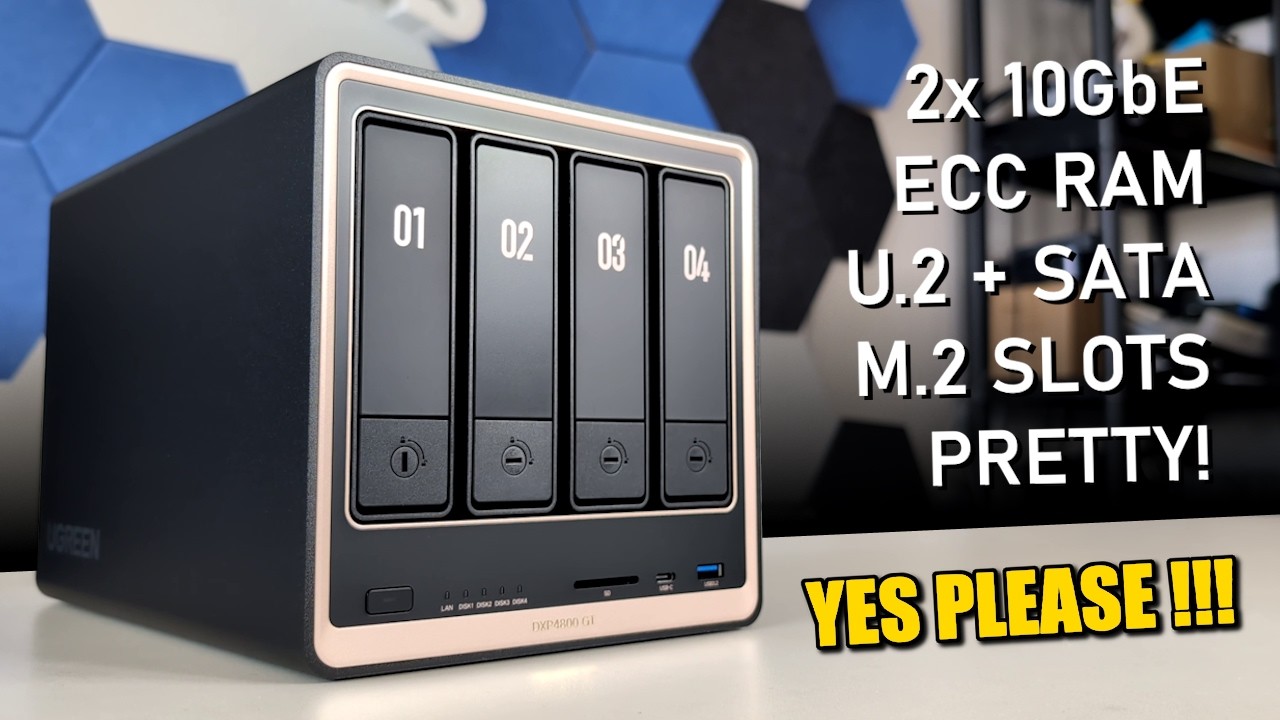 UGREEN DXP4800GT NAS MASSIVE Review