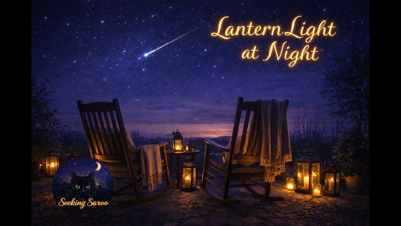 Lantern Light at Night 🌒 | Ambient Music for Reading